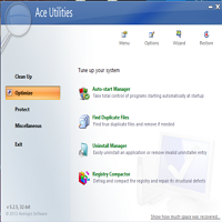 Ace Utilities screenshot